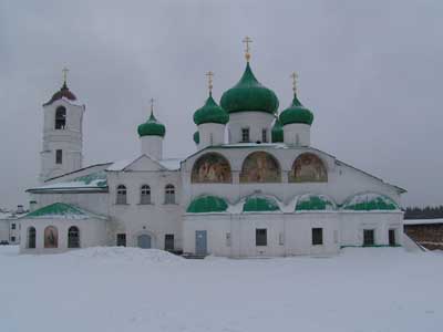 Александро-Свирский монастырь. Преображенский собор и церковь свв. Захарии и Елисаветы