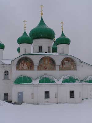 Александро-Свирский монастырь. Преображенский собор.
