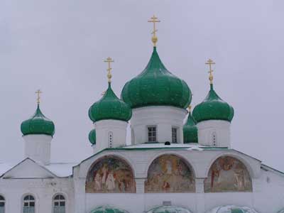 Александро-Свирский монастырь. Преображенский собор.