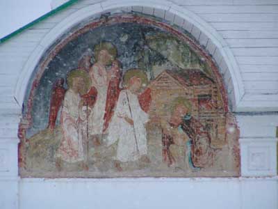 Александро-Свирский монастырь. Фреска